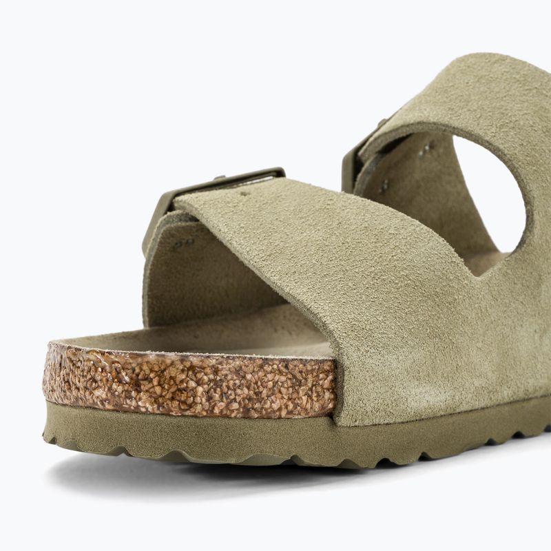Чехли BIRKENSTOCK Arizona Suede Narrow faded khaki 8
