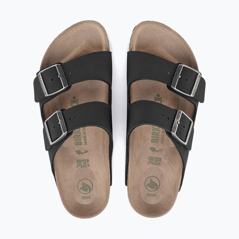 Чехли BIRKENSTOCK Arizona Vegan Birkibuc Narrow black 4
