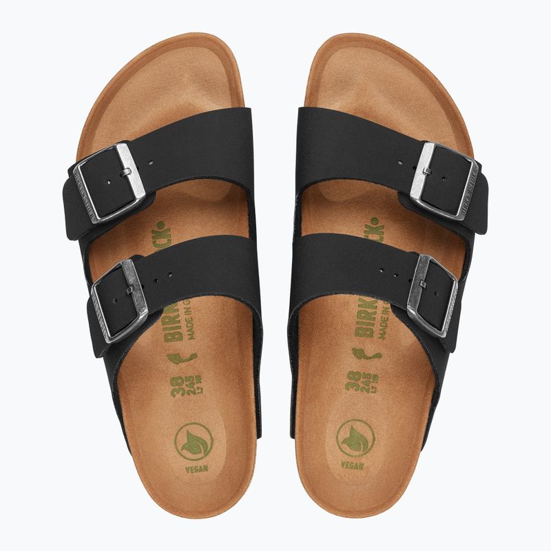Чехли BIRKENSTOCK Arizona Vegan Birkibuc black 3