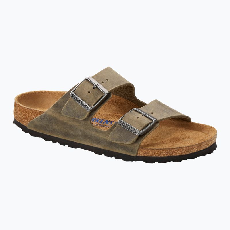 BIRKENSTOCK Arizona SFB LEOI Тесни избледнели джапанки в цвят каки 8