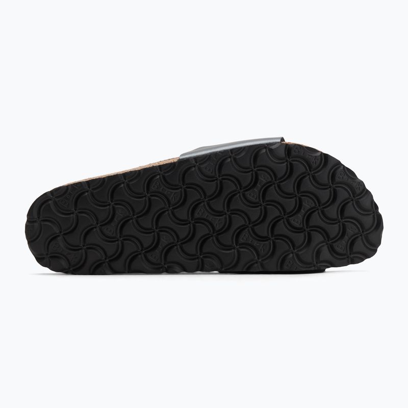 BIRKENSTOCK Madrid BF Narrow черни джапанки с металик 4