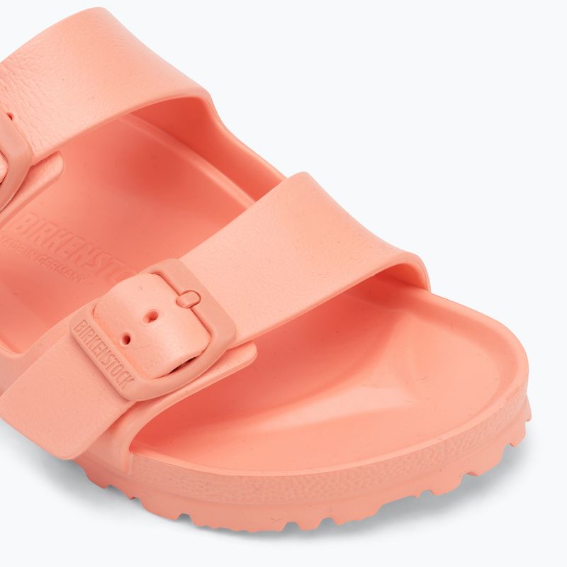 BIRKENSTOCK Arizona EVA Narrow джапанки в цвят корал и праскова 7