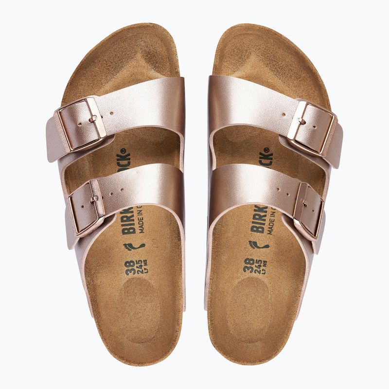Дамски чехли BIRKENSTOCK Arizona Birko-Flor Regular copper 3