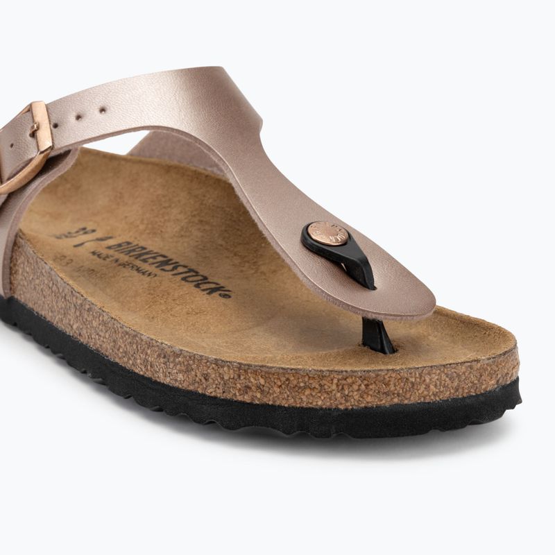 BIRKENSTOCK Gizeh BF Тесни медни джапанки 7