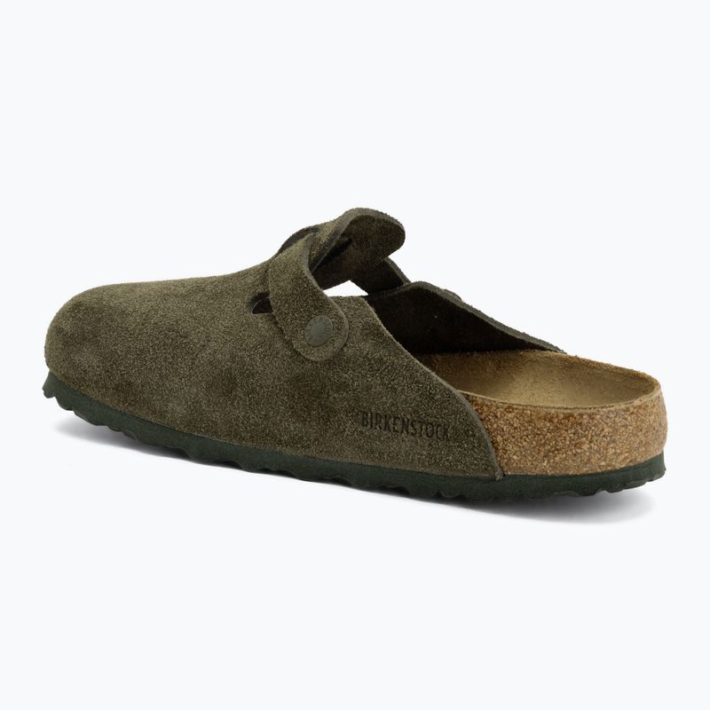 Чехли BIRKENSTOCK Boston Suede Leather thyme 3