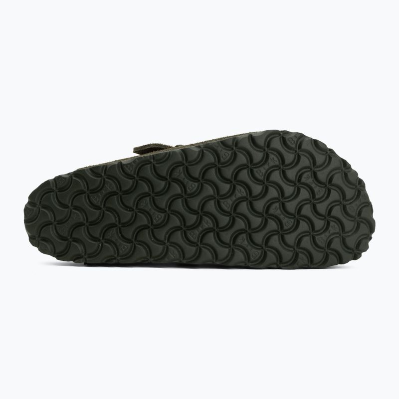 Чехли BIRKENSTOCK Boston Suede Leather thyme 4