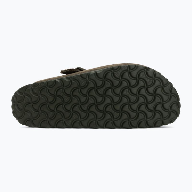 Чехли BIRKENSTOCK Boston Suede Leather thyme 4
