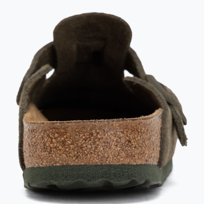 Чехли BIRKENSTOCK Boston Suede Leather thyme 6