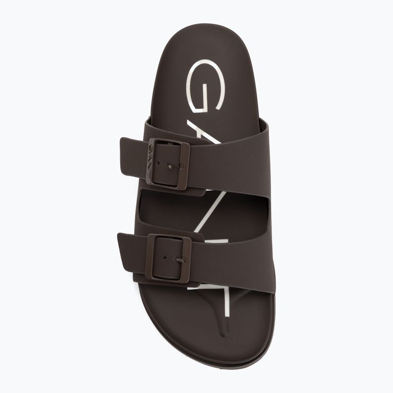 Мъжки чехли GANT Palbuddy dark brown 5