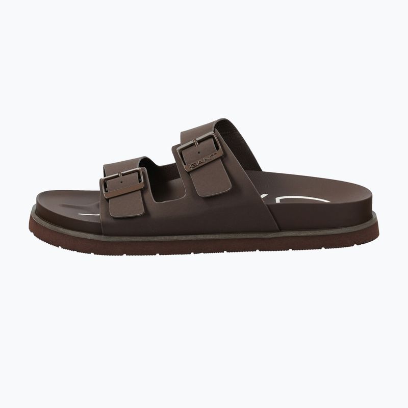 Мъжки чехли GANT Palbuddy dark brown 2