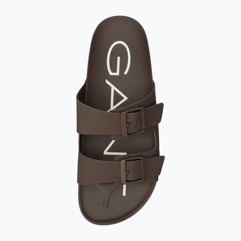Мъжки чехли GANT Palbuddy dark brown 5
