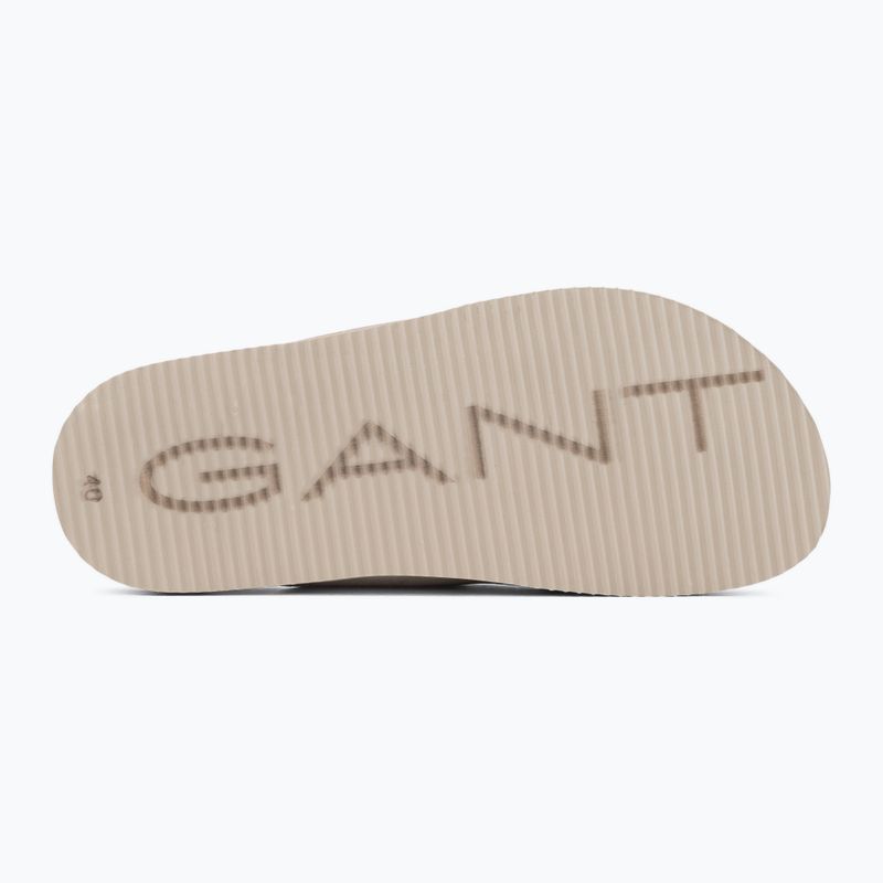 Мъжки чехли GANT Fairfo taupe 4