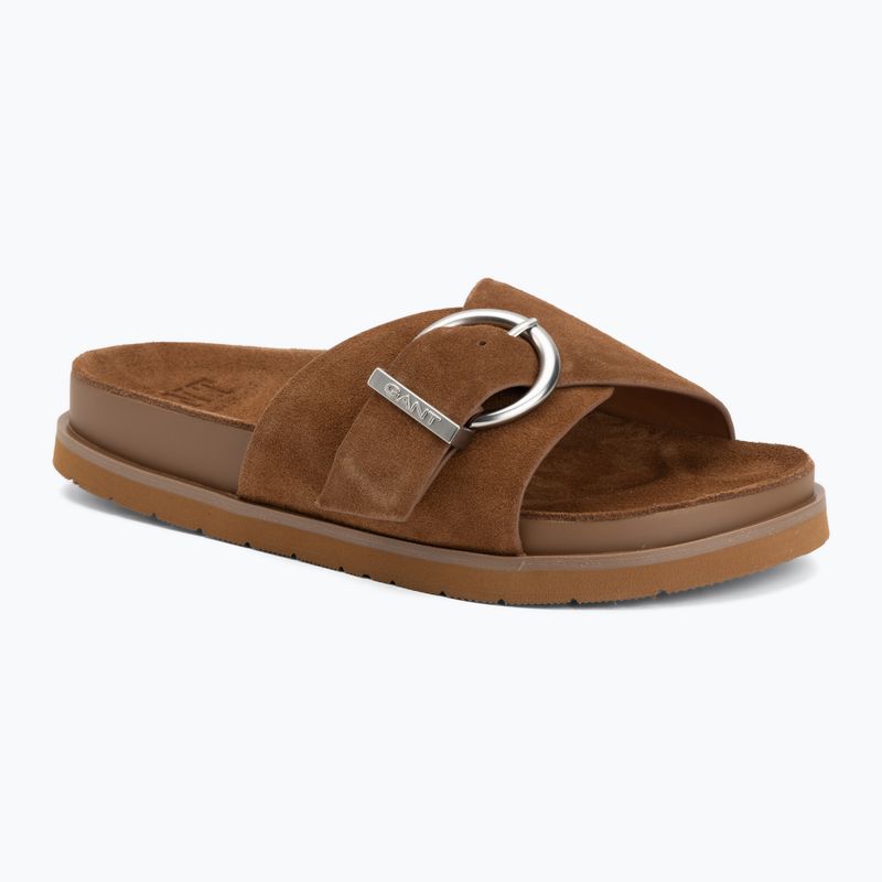 Дамски чехли GANT Mardale cognac