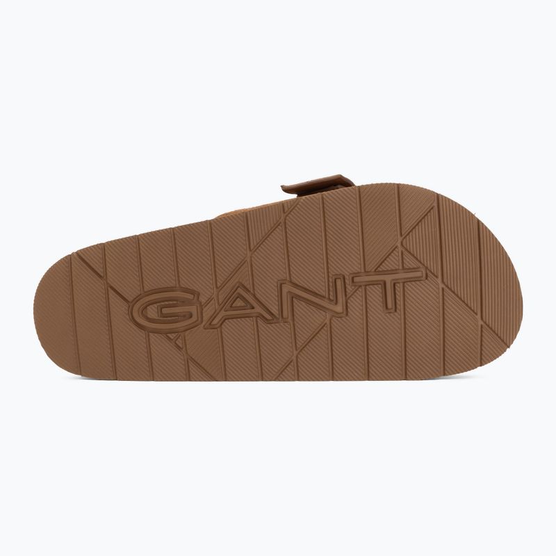Дамски чехли GANT Mardale cognac 4