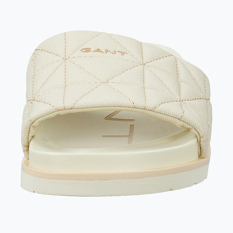 Дамски чехли GANT Mardale off white 3