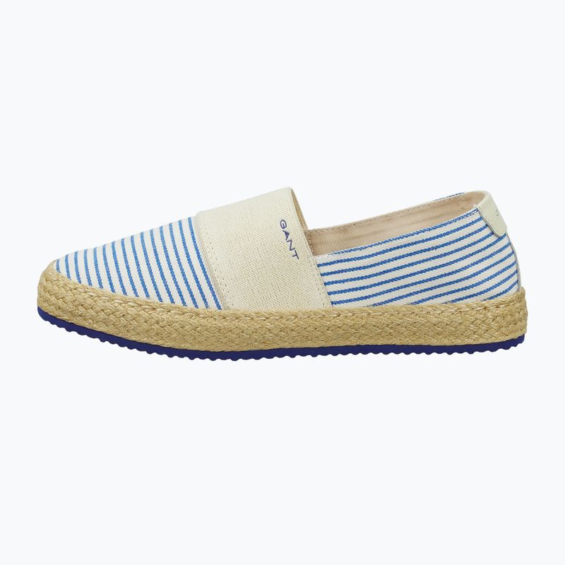 Дамски еспадрили GANT Raffiaville blue/cream 2