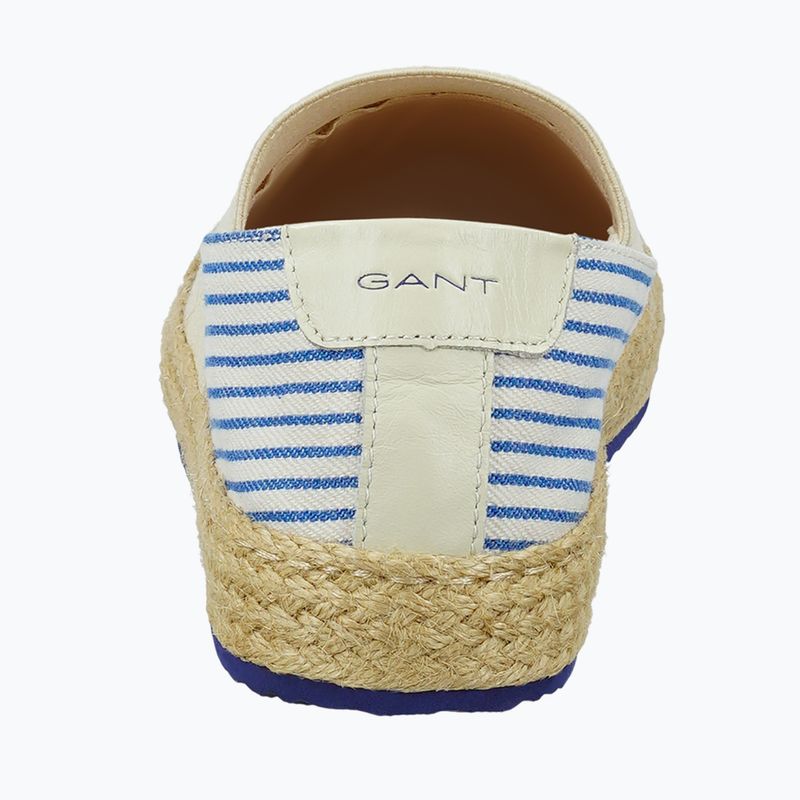 Дамски еспадрили GANT Raffiaville blue/cream 4