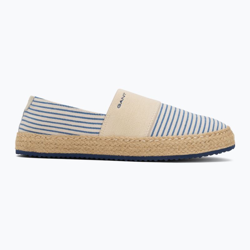 Дамски еспадрили GANT Raffiaville blue/cream 2