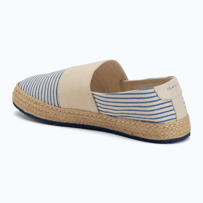 Дамски еспадрили GANT Raffiaville blue/cream 3