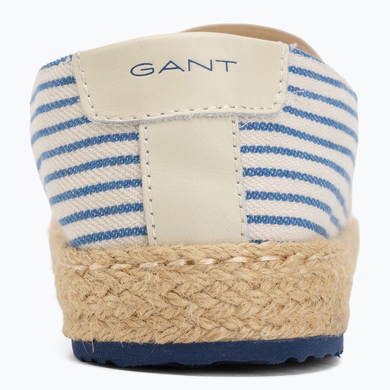 Дамски еспадрили GANT Raffiaville blue/cream 6