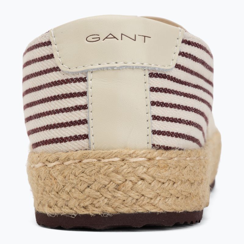 Дамски еспадрили GANT Raffiaville brown/cream 6