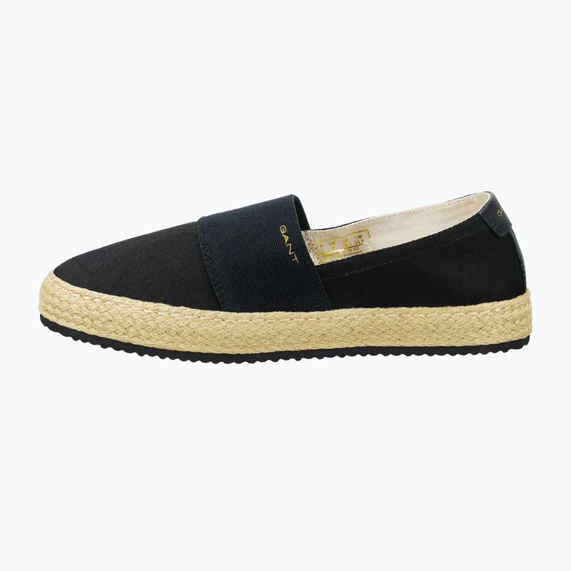 Дамски еспадрили GANT Raffiaville black 2