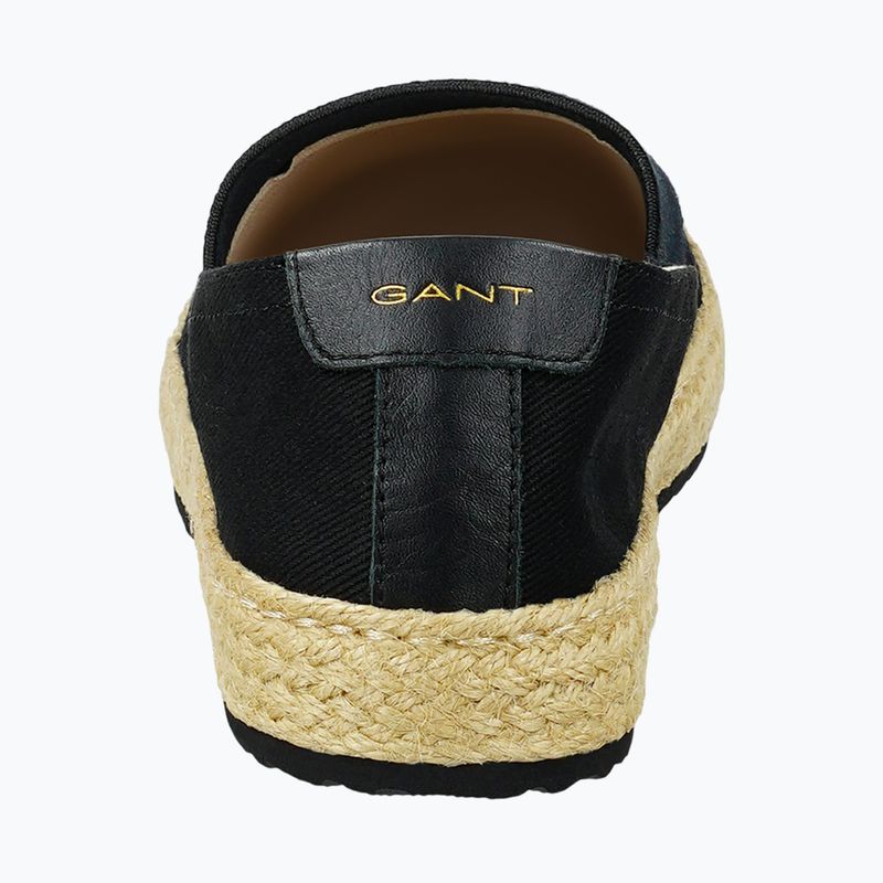 Дамски еспадрили GANT Raffiaville black 4