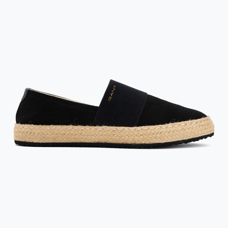 Дамски еспадрили GANT Raffiaville black 2