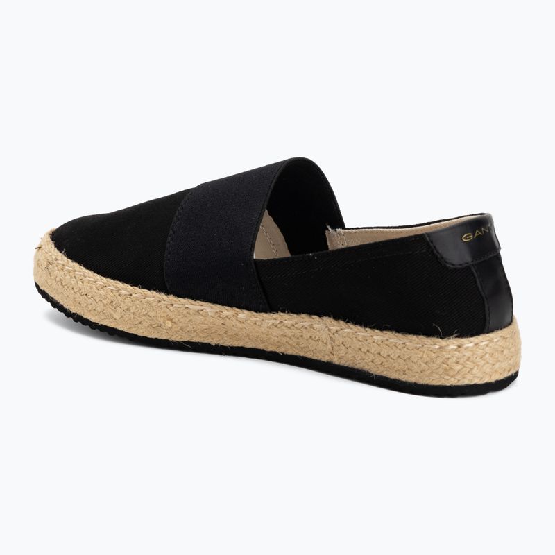 Дамски еспадрили GANT Raffiaville black 3