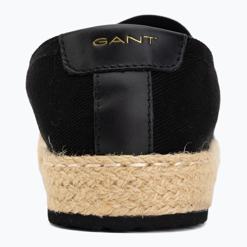 Дамски еспадрили GANT Raffiaville black 6