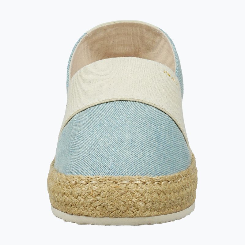 Дамски еспадрили GANT Raffiaville light blue/cream 3