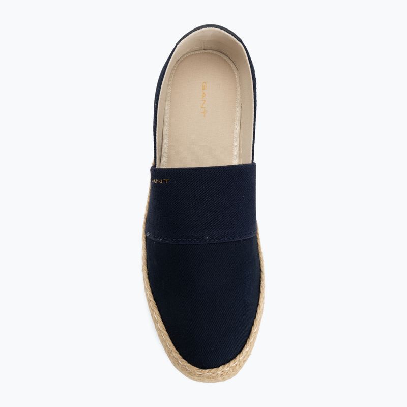 Дамски еспадрили GANT Raffiaville marine 5