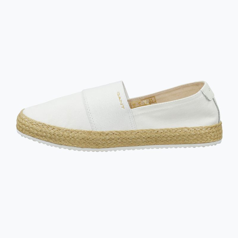 Дамски еспадрили GANT Raffiaville off white 2