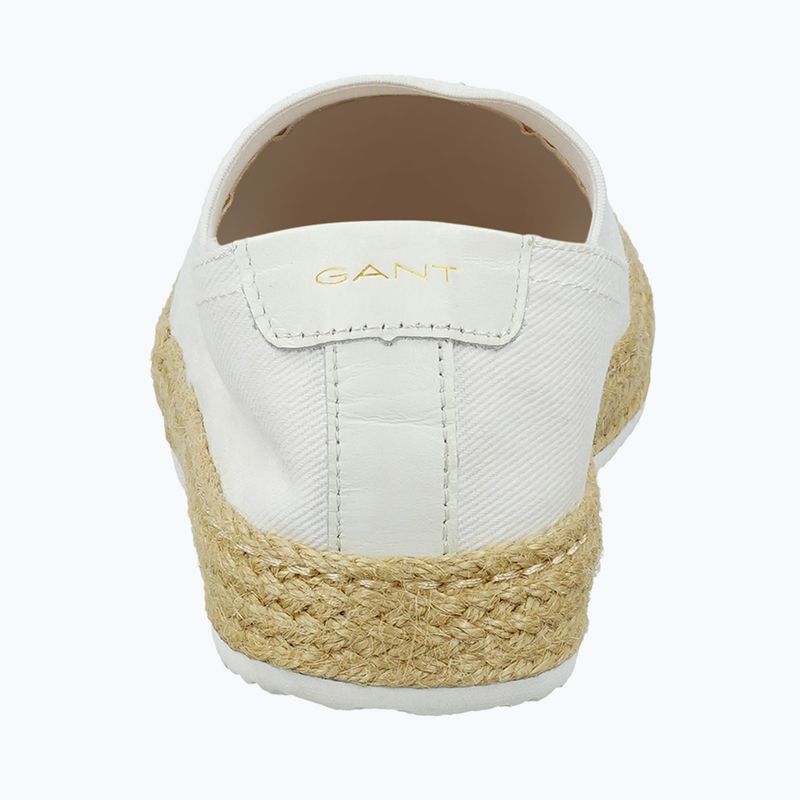 Дамски еспадрили GANT Raffiaville off white 4