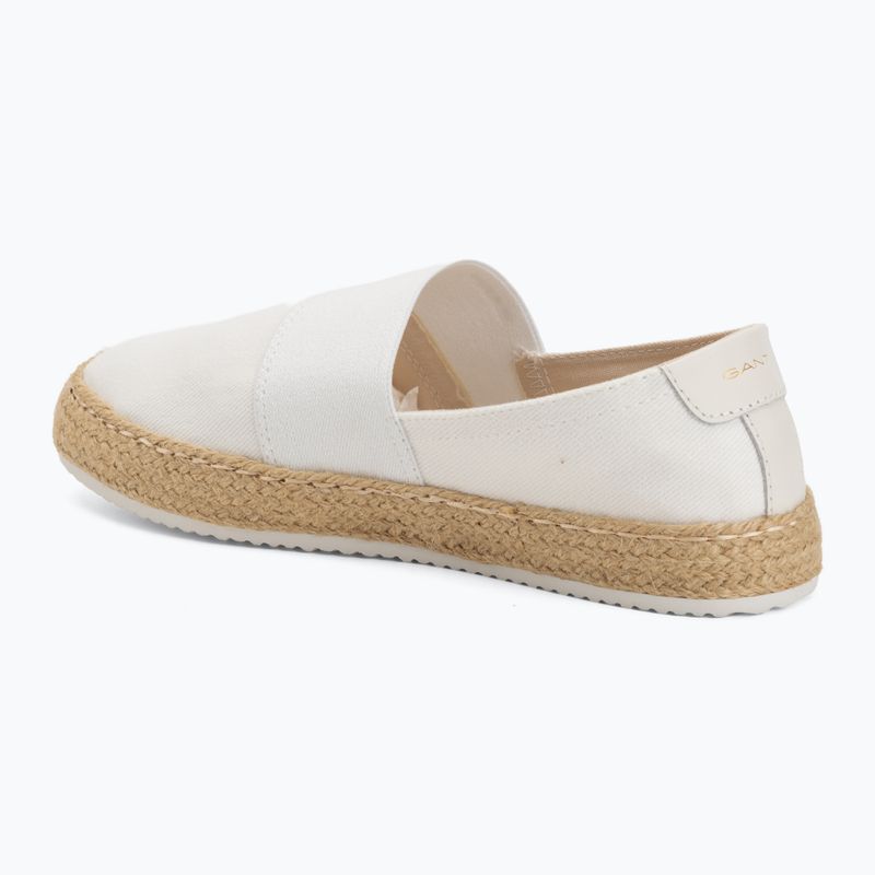 Дамски еспадрили GANT Raffiaville off white 3