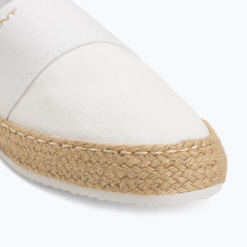 Дамски еспадрили GANT Raffiaville off white 7