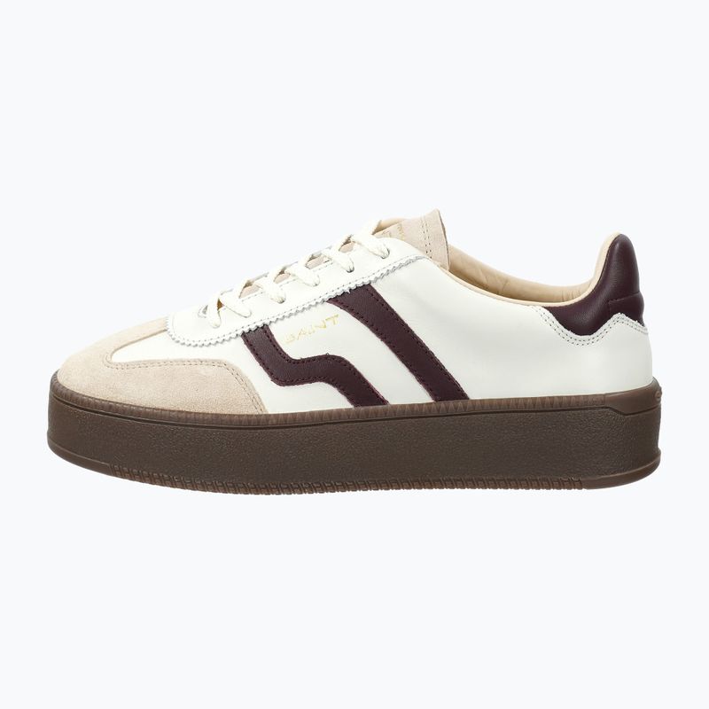 Дамски обувки GANT Cuzmani off white/port wine 2