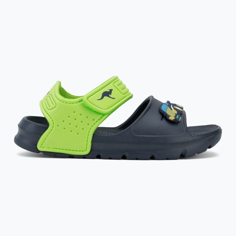 Детски сандали Kangaroos KangaSwim II dk navy/lime 2
