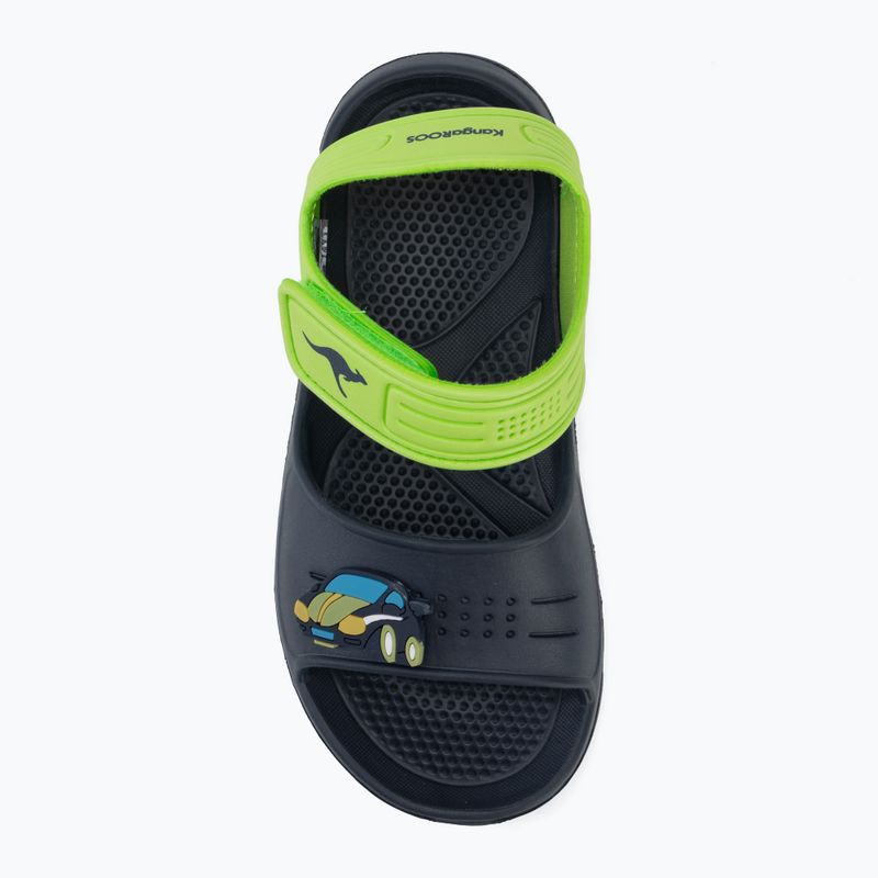 Детски сандали Kangaroos KangaSwim II dk navy/lime 5