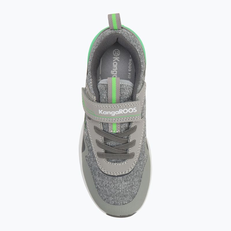 Детски обувки KangaROOS KD-Gym EV vapor grey/neon green 5