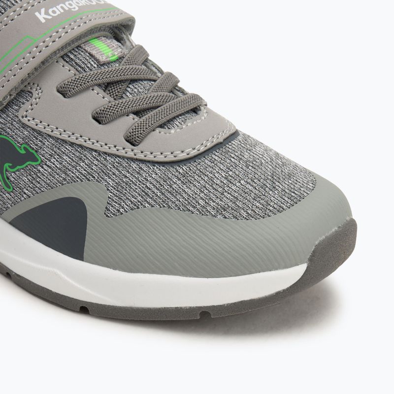 Детски обувки KangaROOS KD-Gym EV vapor grey/neon green 7