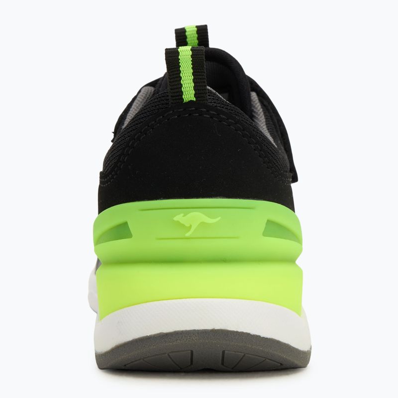 Детски обувки KangaROOS KD-Gym EV  jet black/neon yellow 6