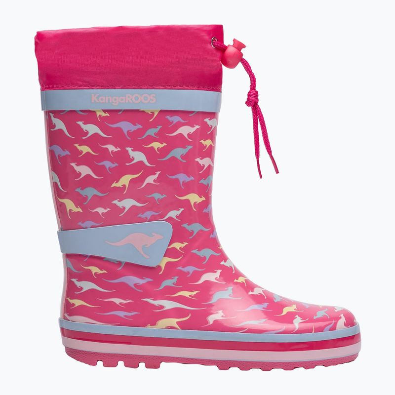 Детски гумени ботуши KangaROOS K-Summerrain fandago pink/kangaroo