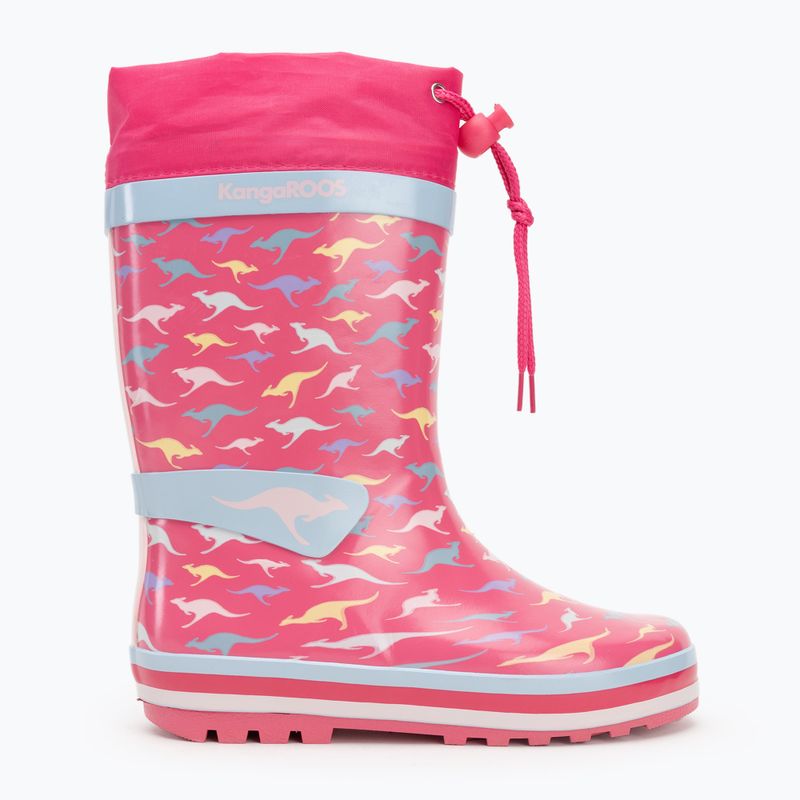 Детски гумени ботуши KangaROOS K-Summerrain fandago pink/kangaroo 2
