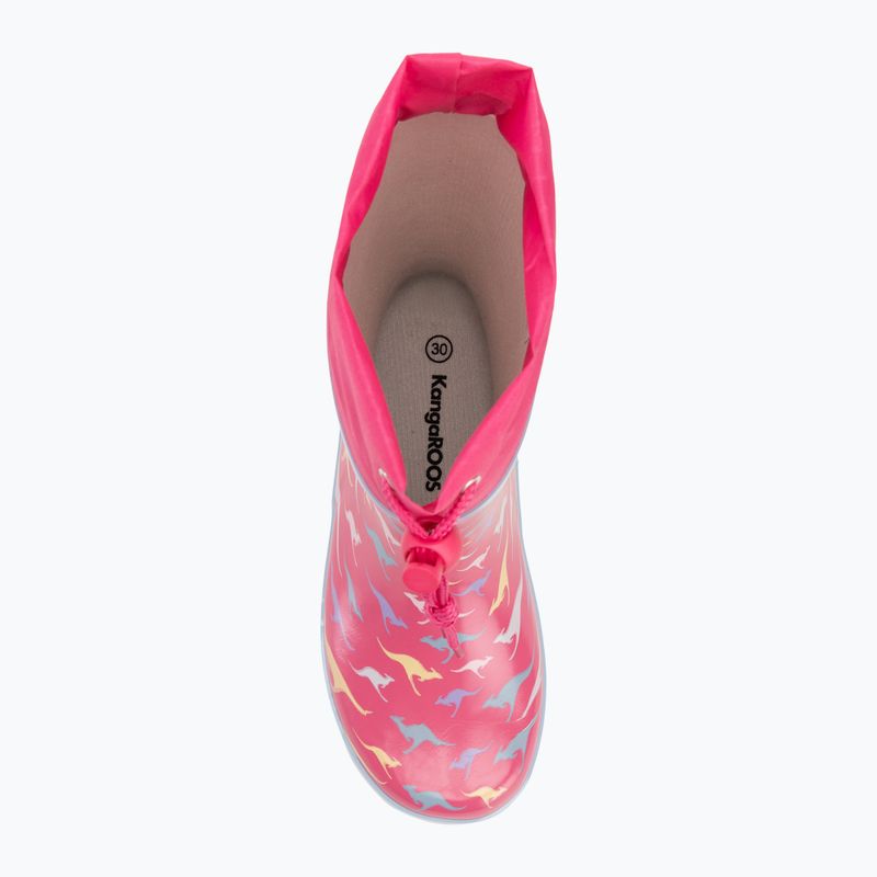 Детски гумени ботуши KangaROOS K-Summerrain fandago pink/kangaroo 5