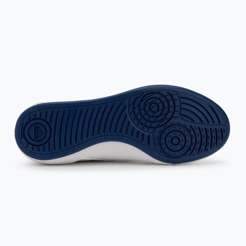 adidas Havoc детски обувки за борба бяло синьо червено 4