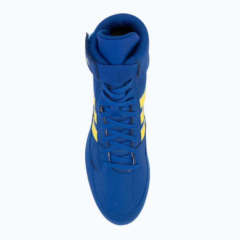 Обувки за борба Adidas Havoc сини FV2473 5