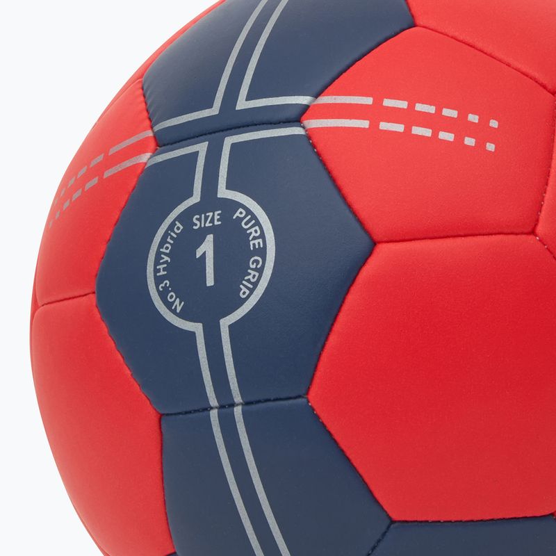 Хандбална топка ERIMA Pure Grip No. 3 Hybrid red/new navy размер 1 3