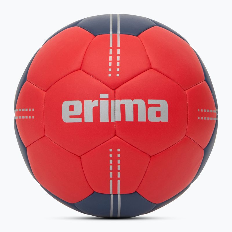 Хандбална топка ERIMA Pure Grip № 3 Hybrid red/new navy размер 2