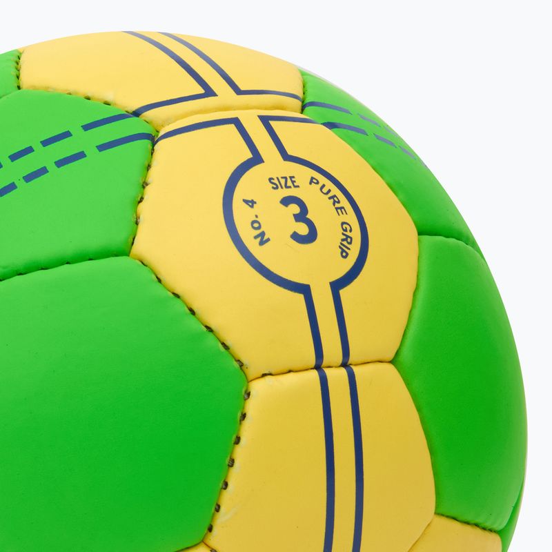 Хандбална топка ERIMA Pure Grip № 4 green/yellow размер 3 3